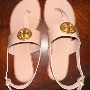 Tory Burch patent leather sandal!